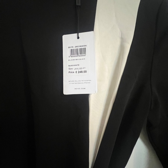 Reiss. Black and white dress. - Picture 6 of 10